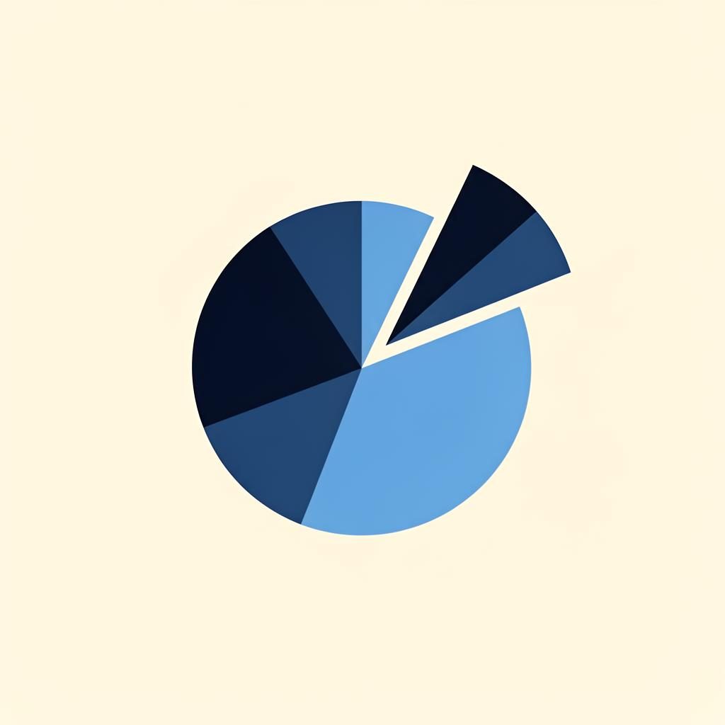 Pie chart showing a partial year refund representing pro-rata cancellation of an unused homeowners insurance policy